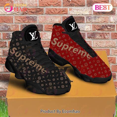 lv supreme patern|louis vuitton supreme shoes.